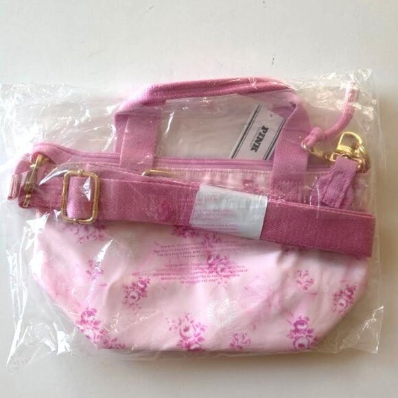 Victoria's Secret PINK x LoveShackFancy Mini Tote Bag Beaux Icons - Picture 5 of 5